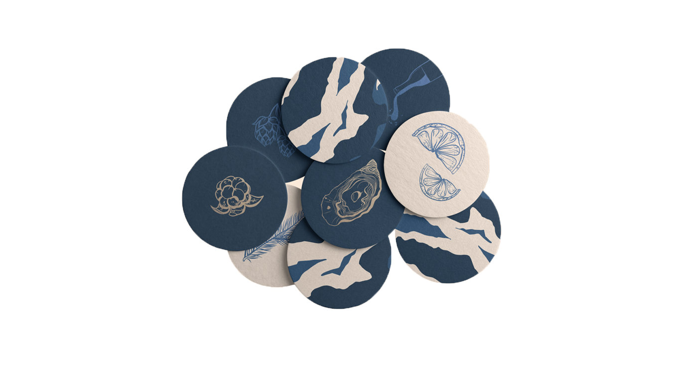 Brasserie du Nord Coasters