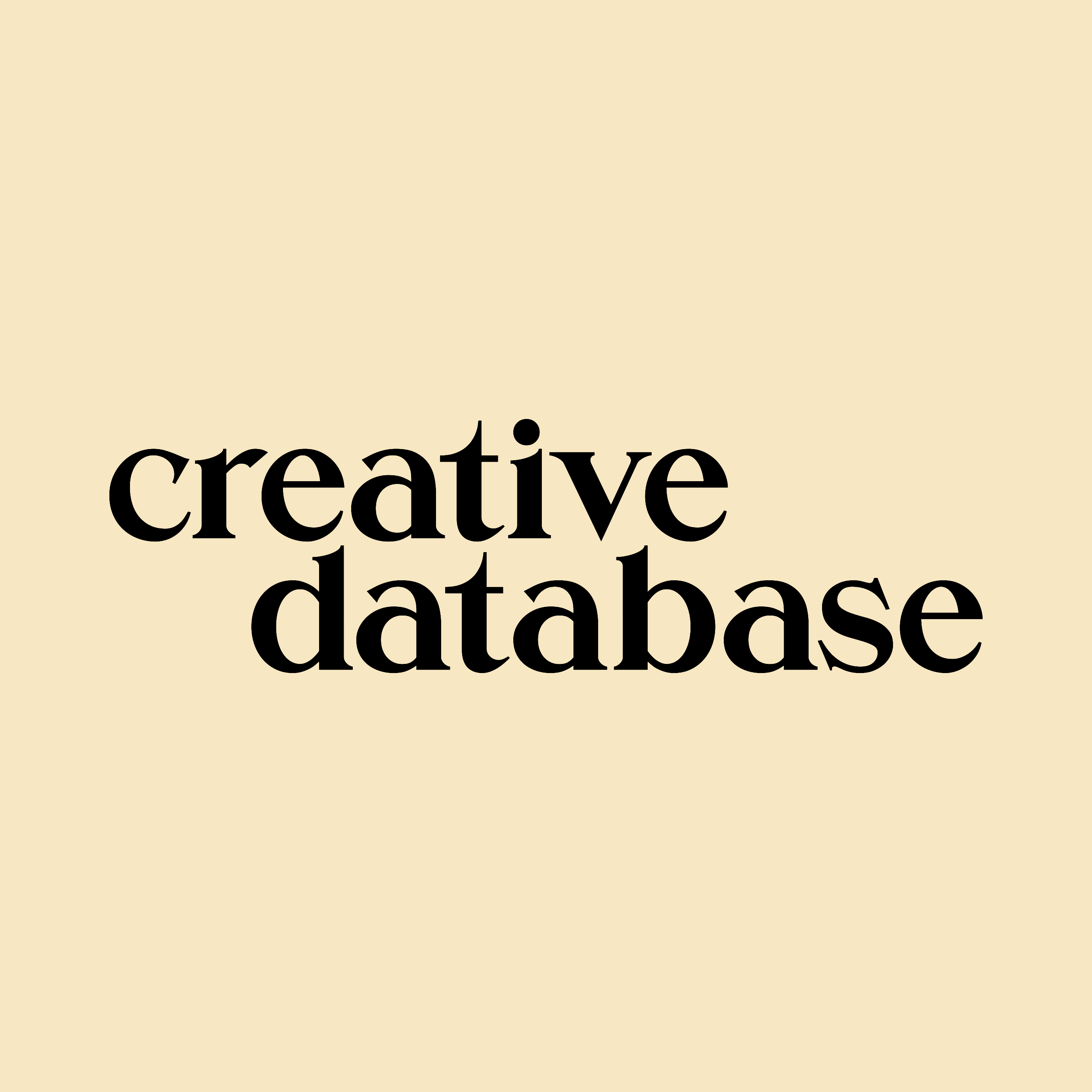 Creative Database Logo