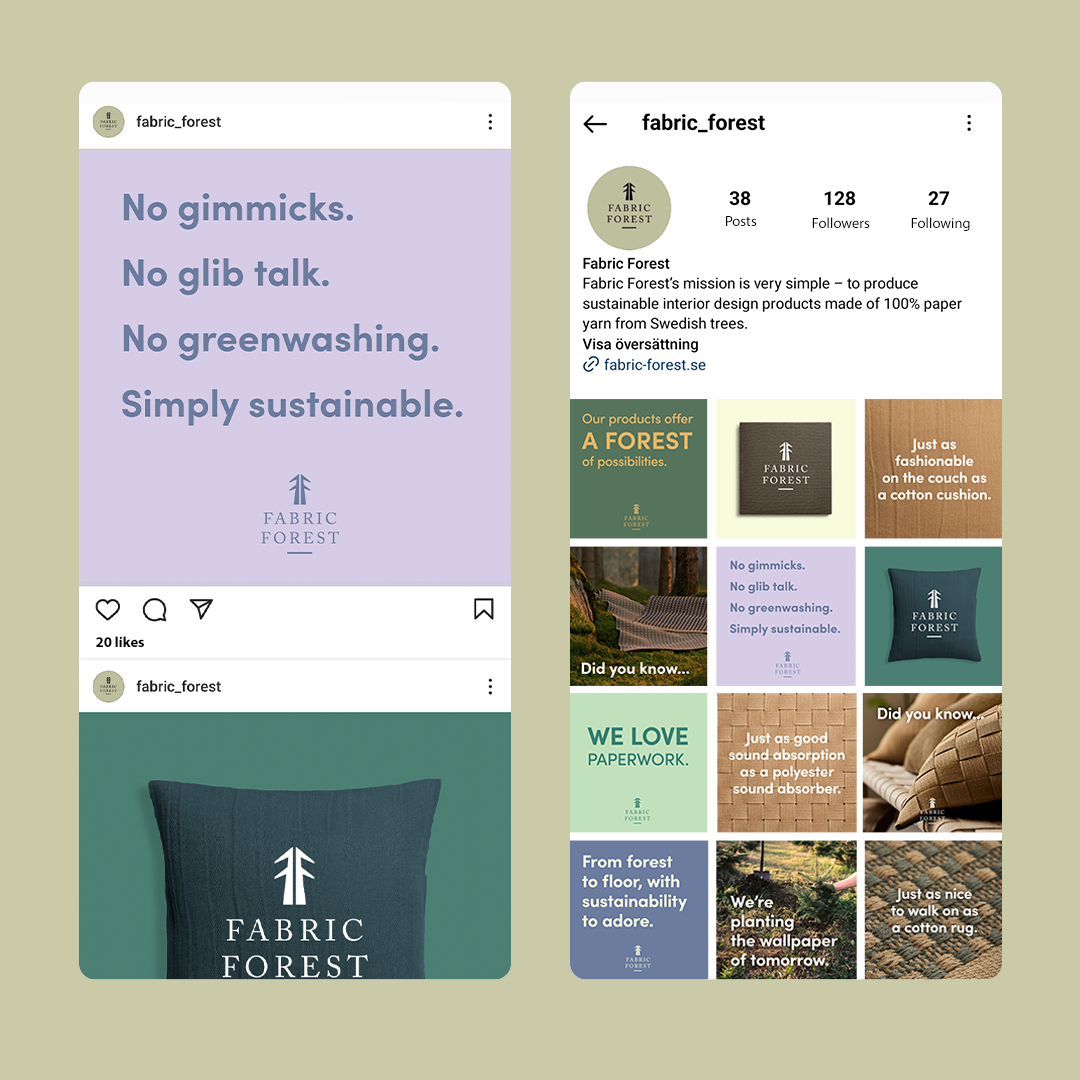 Fabric Forest SoMe Feed