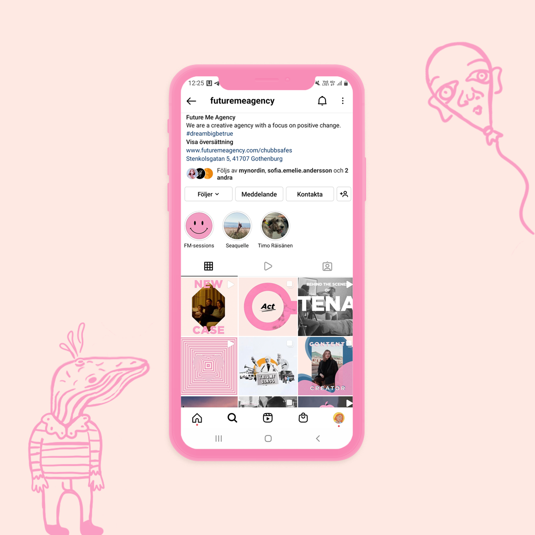 Future Me Instagram Feed