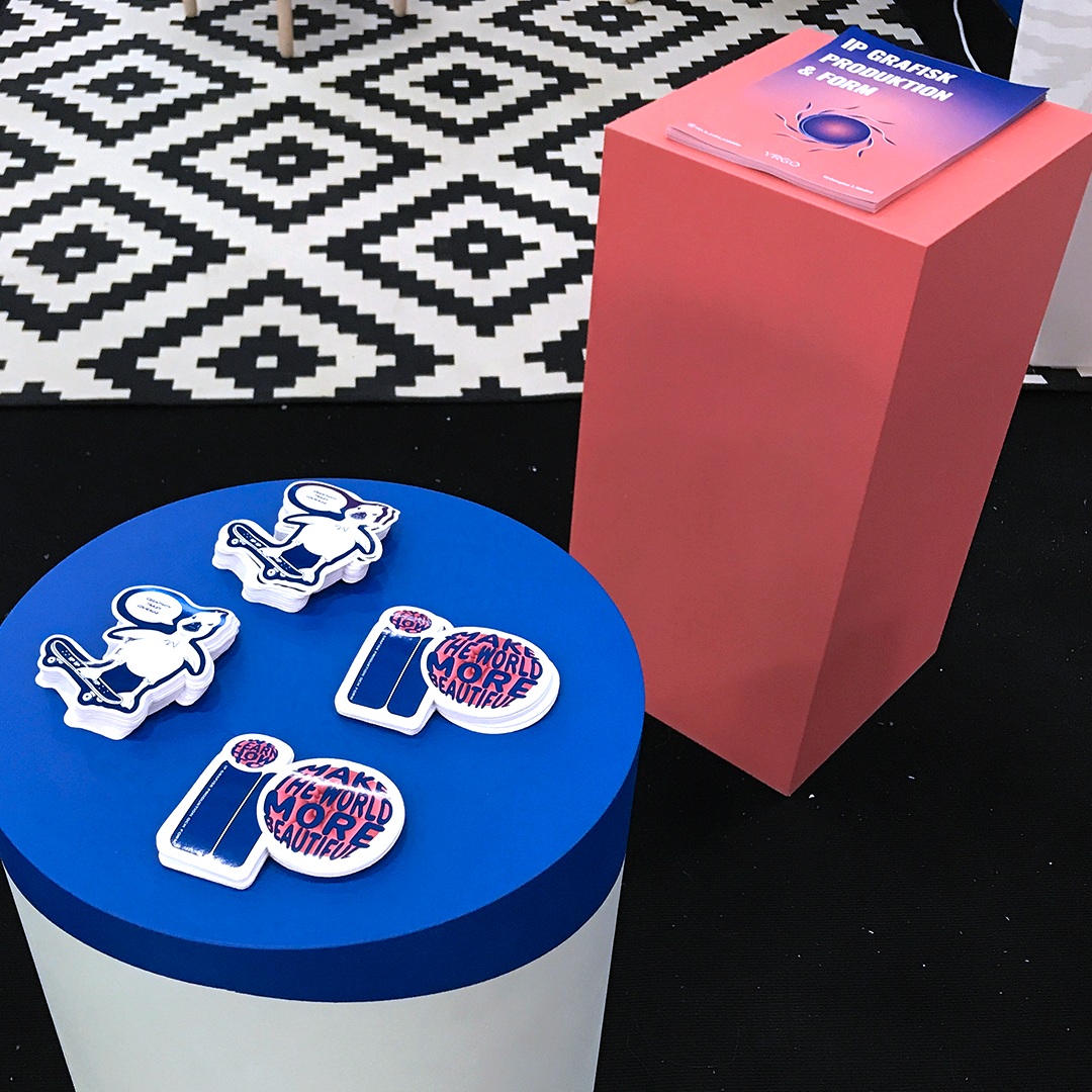 Informational flyers and stickers